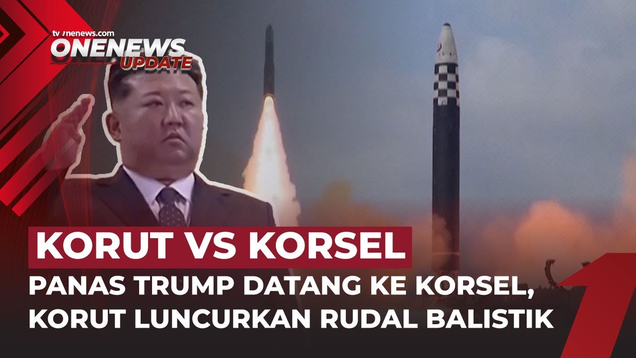Sengaja Terus Luncurkan Rudal Balistik, Korut Panas Trump Datang ke Korsel | OneNews Update