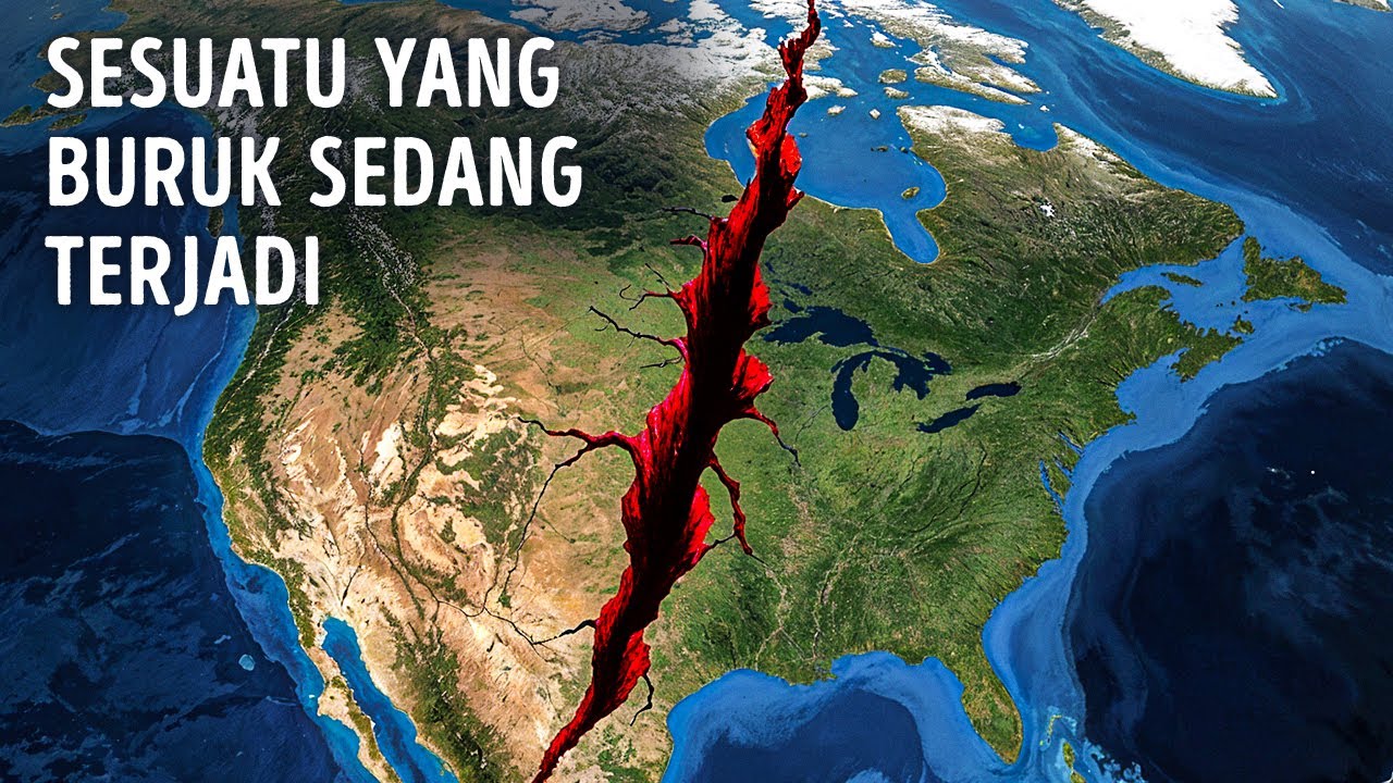 Amerika Utara Runtuh Dari Bawah
