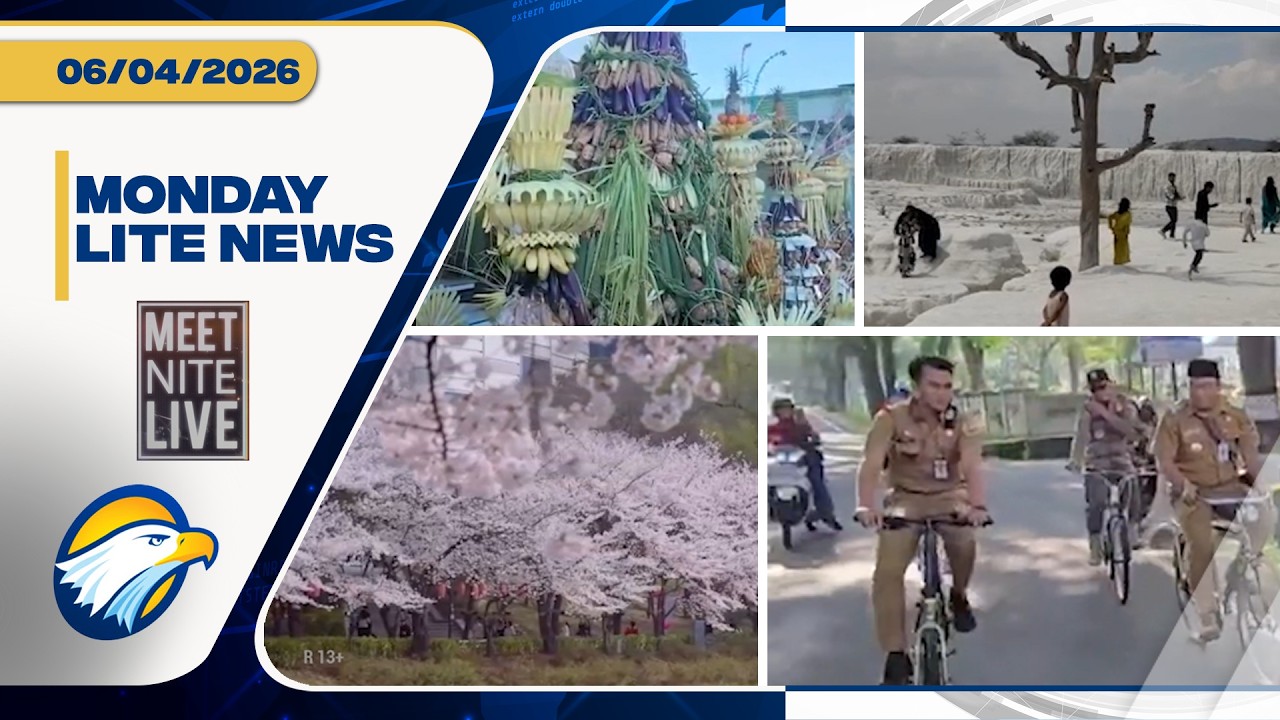 Monday Lite News - Aksi Hemat Energi ASN Jateng & Pesona Sakura Musim Semi di Seoul