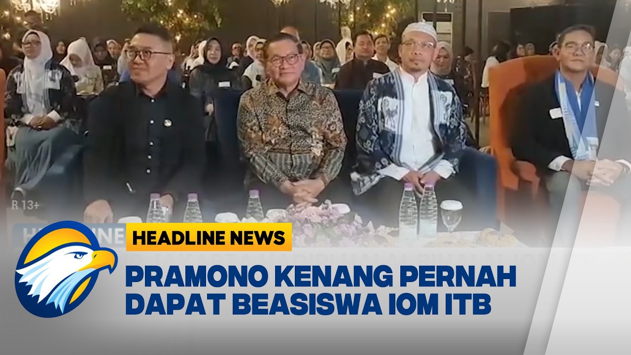 [HEADLINE NEWS 19/04] Gubernur Pramono Anung Hadiri Halalbihalal IOM ITB