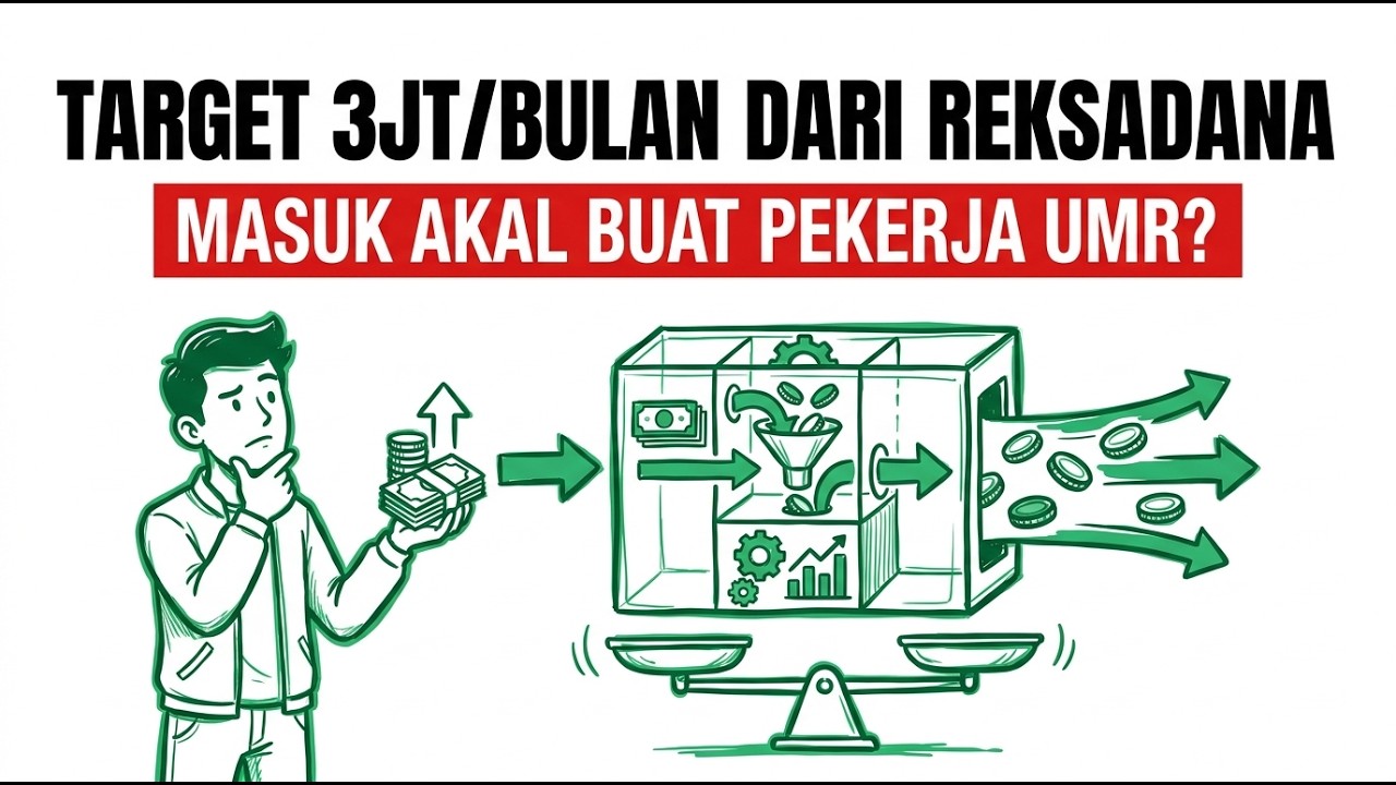 Target Rp3 Juta Sebulan dari Reksa Dana Pasar Uang: Realistis atau Halu Bagi Gaji UMR?