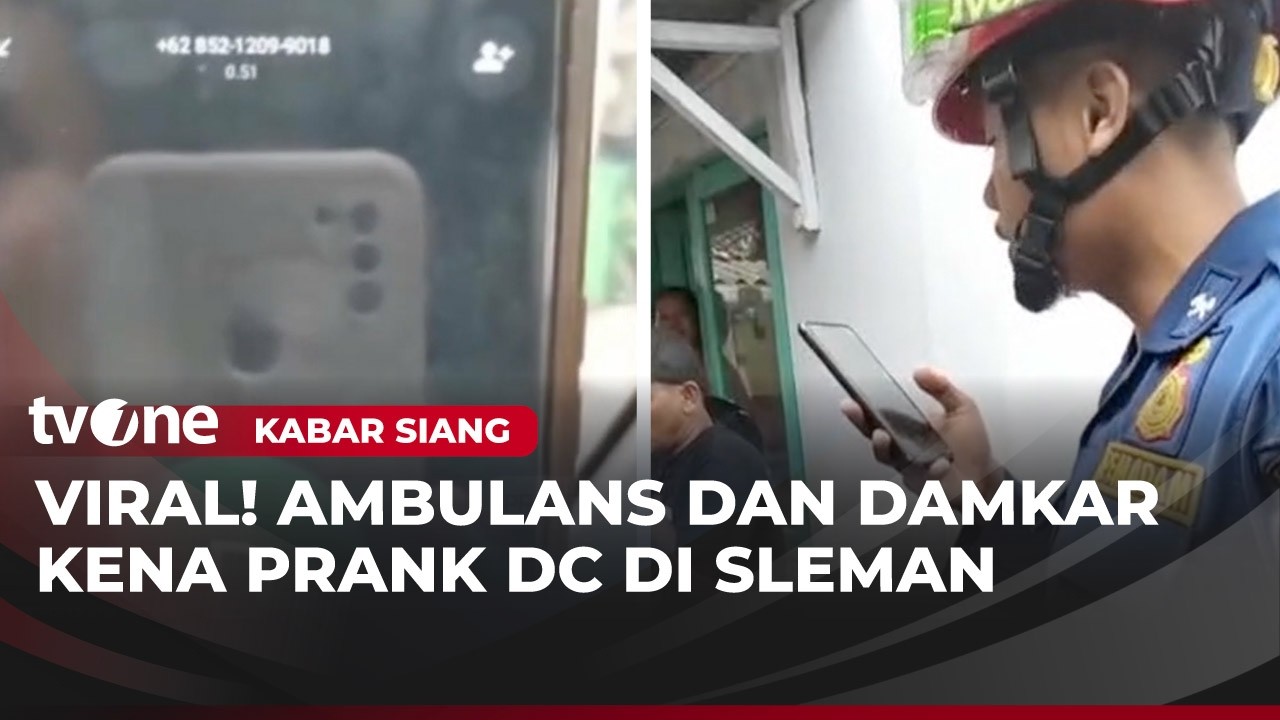 Ambulans dan Damkar di Sleman Dapat Orderan Fiktif, Pelakunya Ternyata DC Pinjol | Kabar Siang