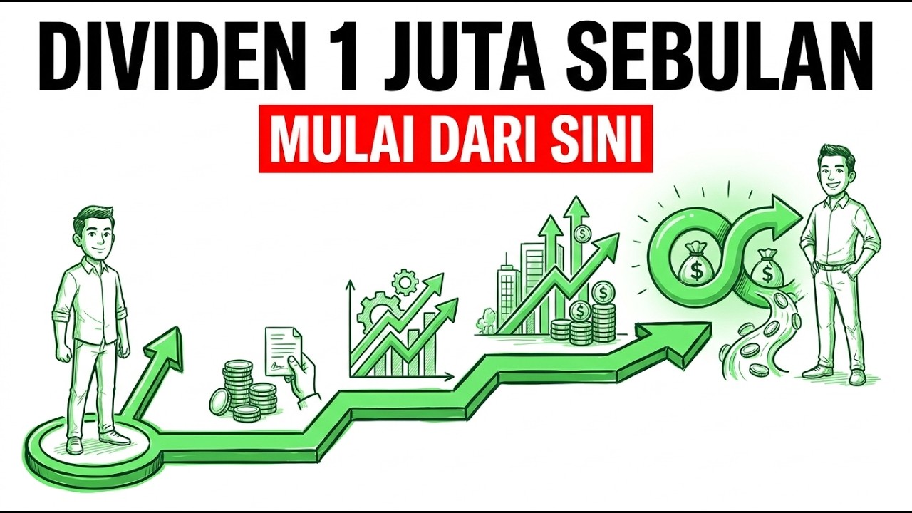 Dividen Rp1 Juta Sebulan: Modal Berapa dan Mulainya dari Mana?