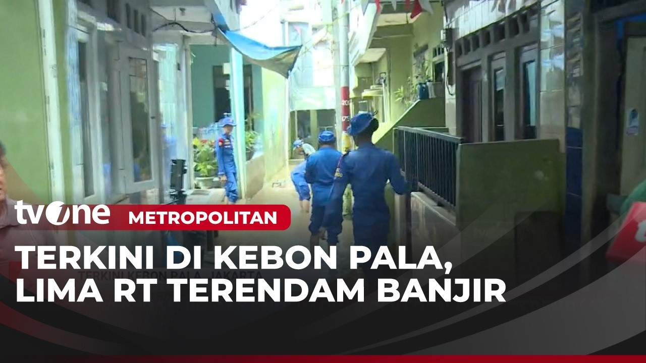 Banjir di Kebon Pala Mulai Berangsur Surut | Metropolitan
