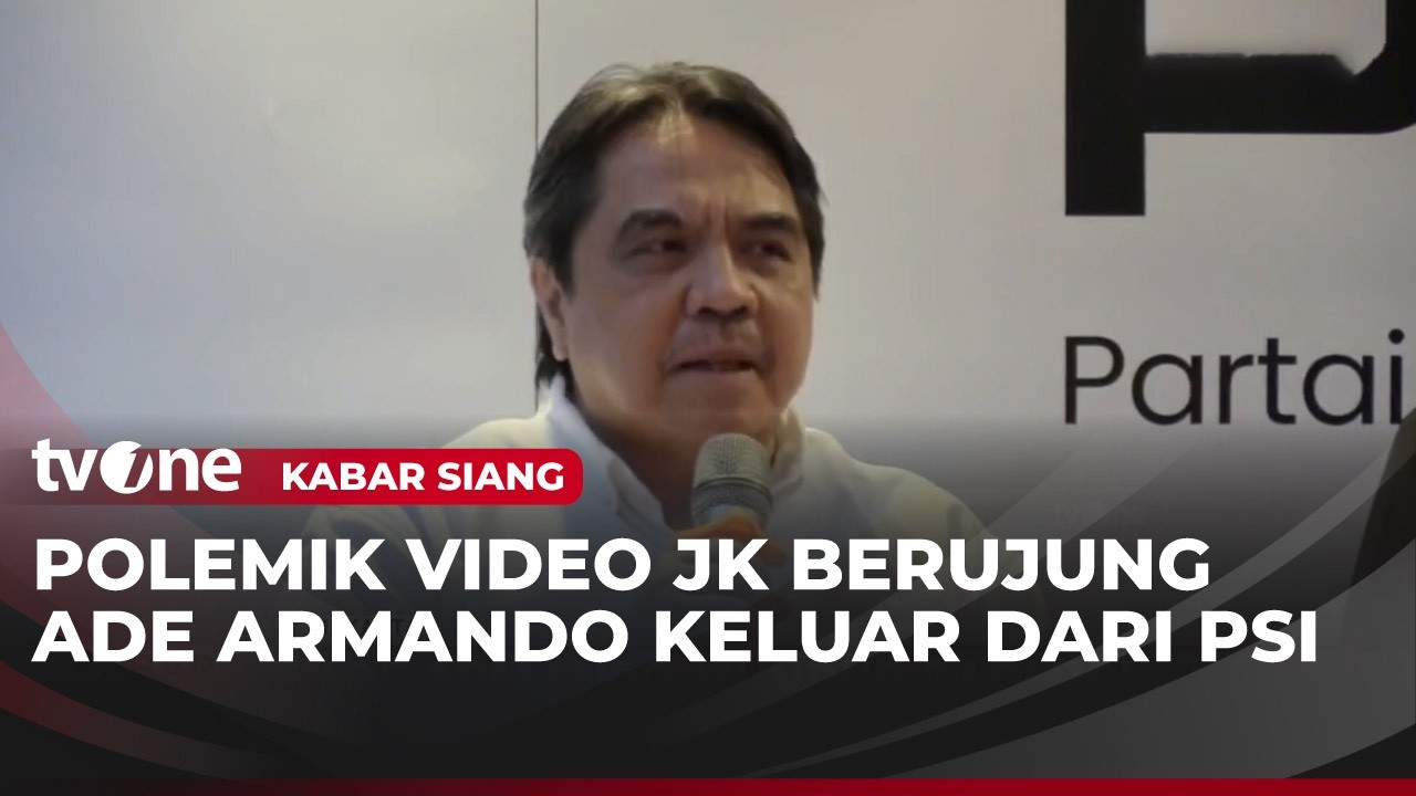 Ade Armando Mundur Dari PSI | Kabar Siang