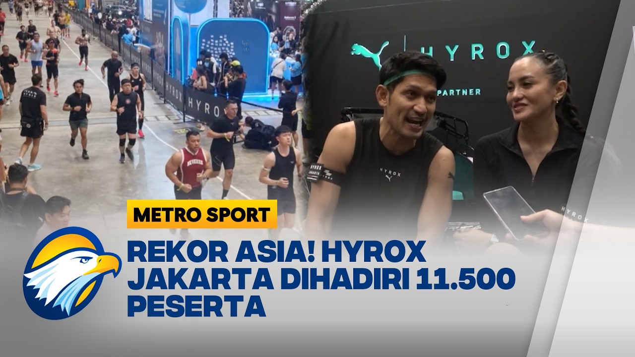WOW! HYROX Jakarta 2026 Pecahkan Rekor Peserta, Tembus 11 Ribu Orang! | Metro Sport
