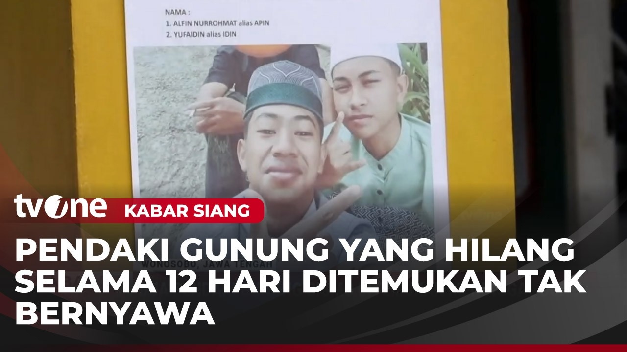 12 Hari Pencarian, Dua Pendaki Gunung Bismo Ditemukan Dalam Kondisi Meninggal | tvOne