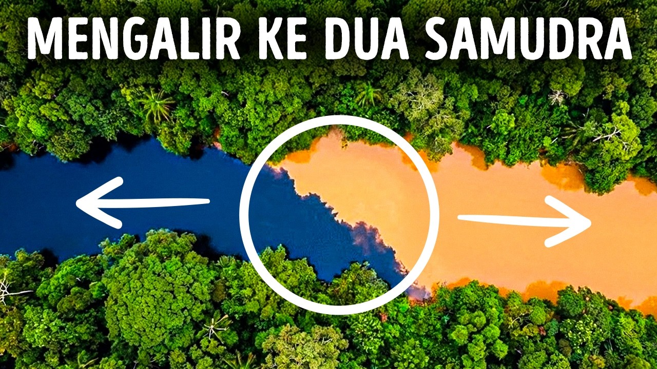 Sungai Ini Mengalir ke Dua Arah - Para Ilmuwan Tidak Dapat Menjelaskannya