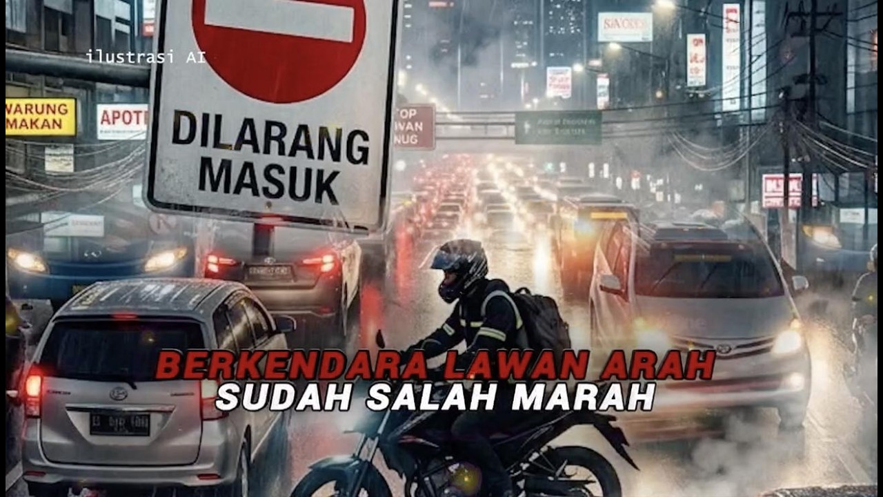 Berkendara Lawan Arah: Sudah Salah Marah! | Pagi-Pagi Seru