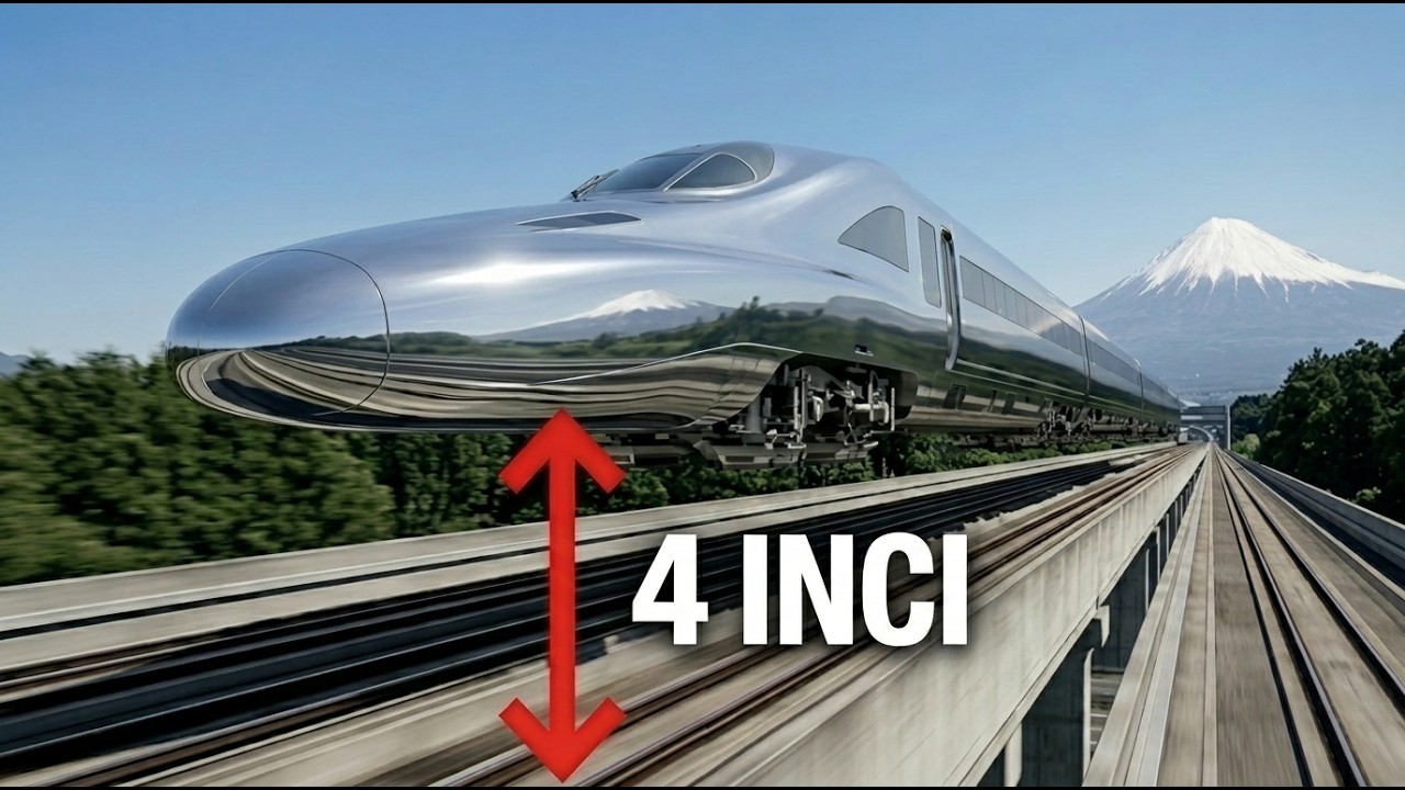 Kereta Terbang Baru Jepang Akan Mengubah Perjalanan Selamanya