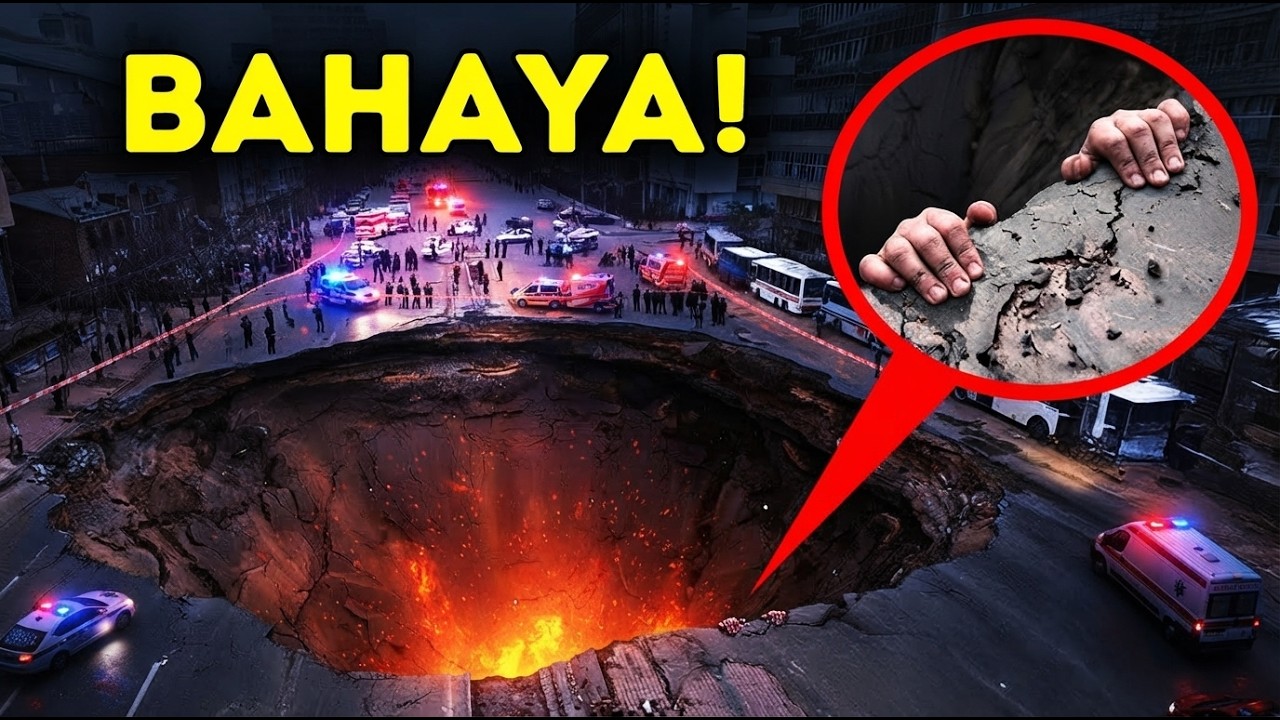 Lubang Ambles Menelan Jalan di Seluruh Dunia - Krisis Global Terdeteksi