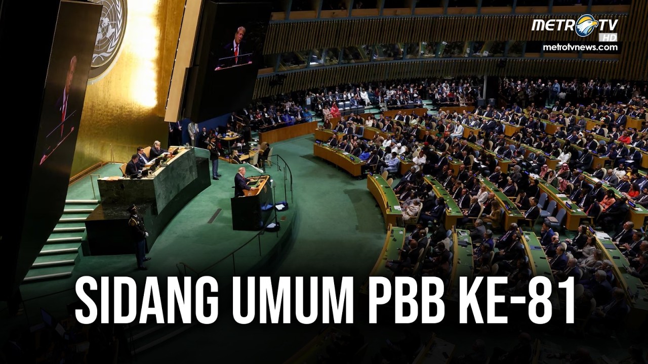 BREAKING NEWS - SIDANG UMUM PBB KE-81 DI NEW YORK